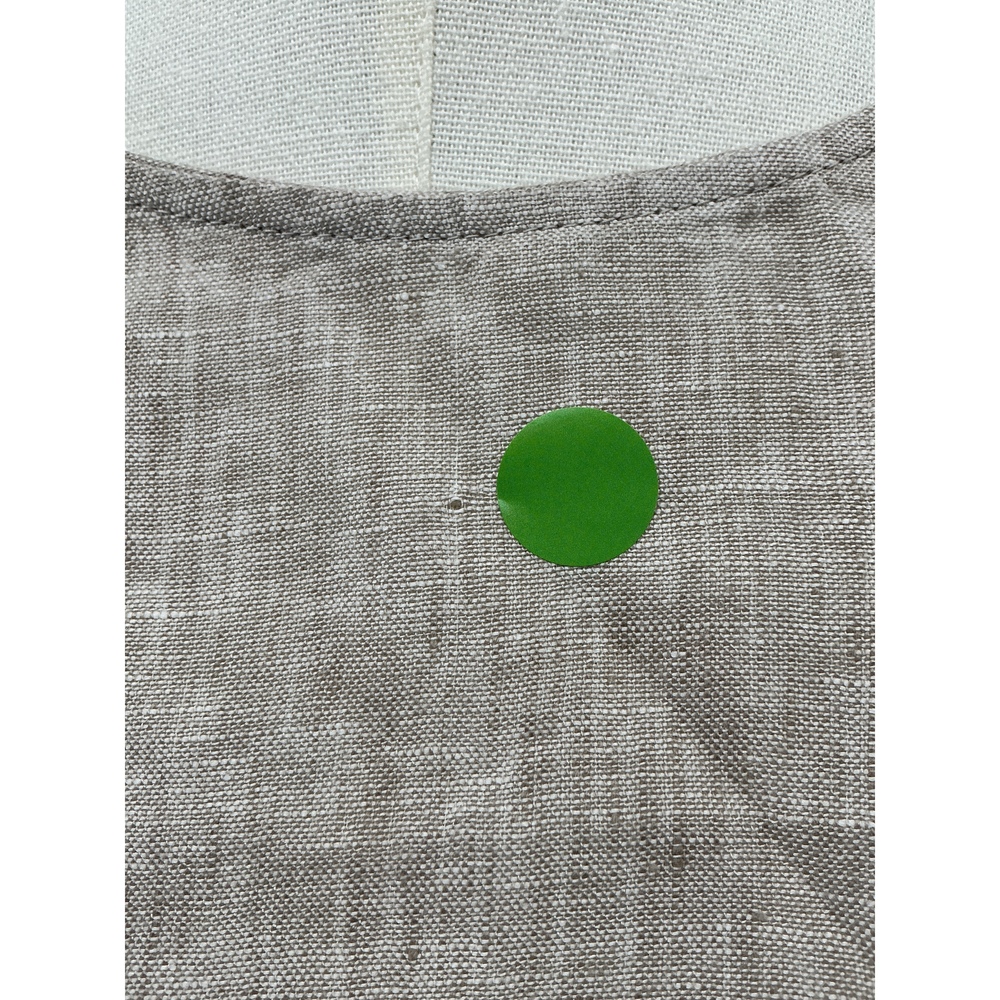 100% European Linen Cropped Tank - Picture 4 of 4
